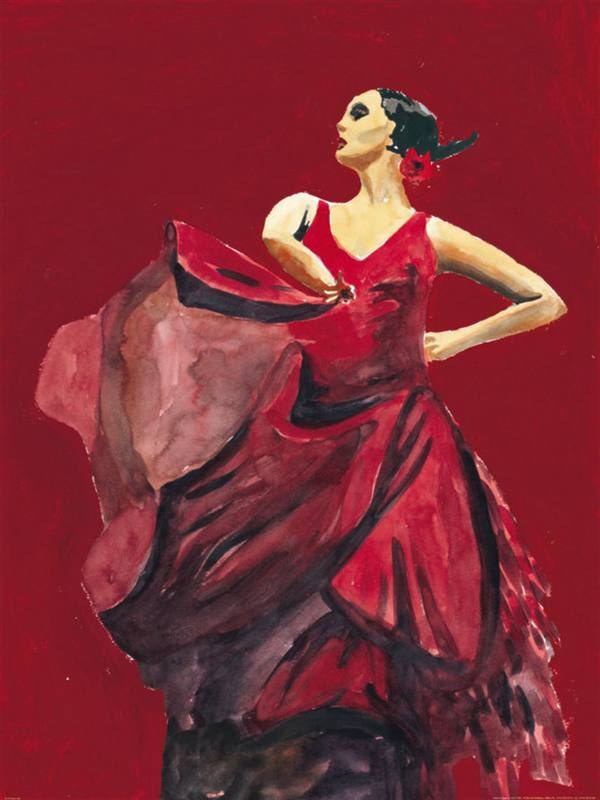 Flamenco Dancer Bailarina Orgullosa del Flamenco